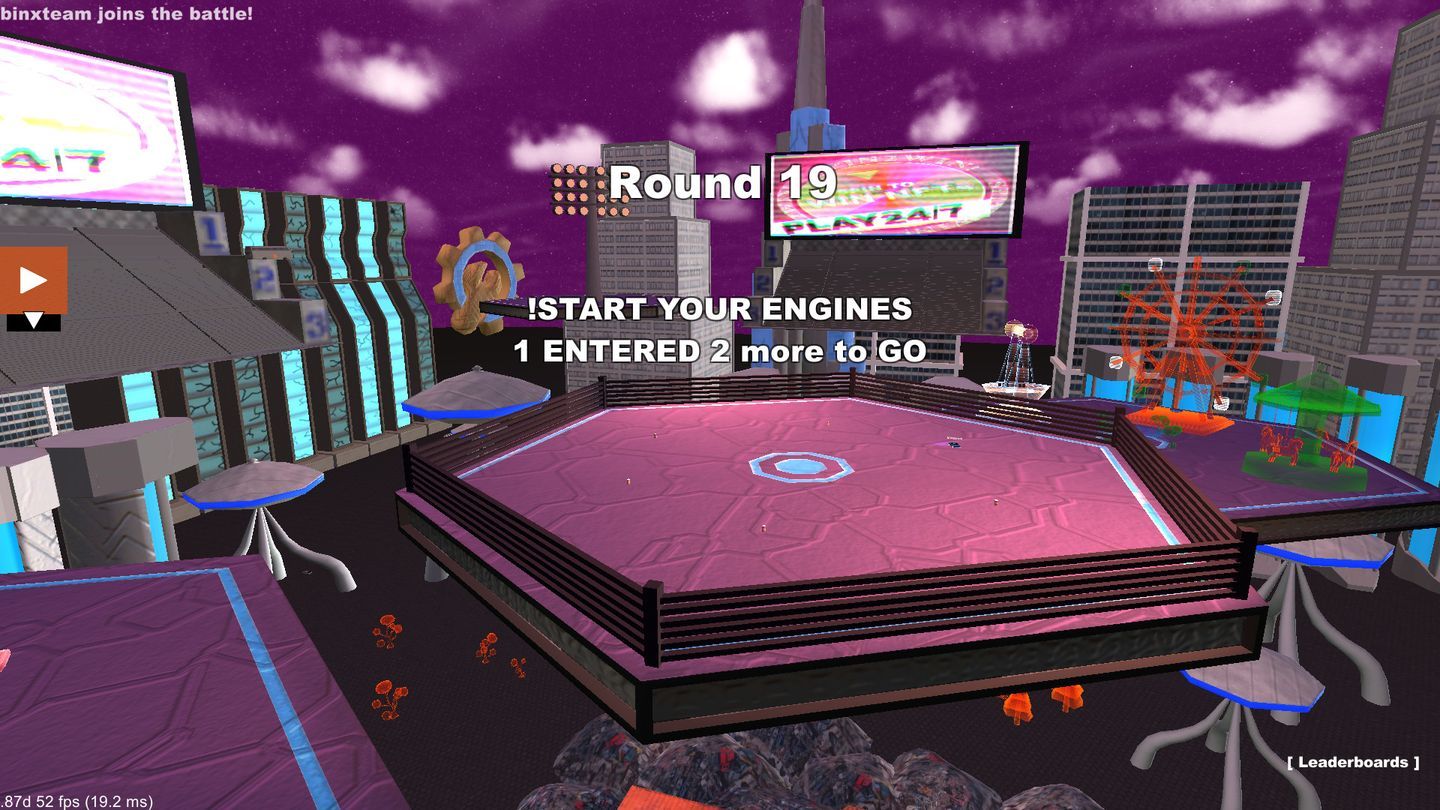 Crash'em Derby gameplay